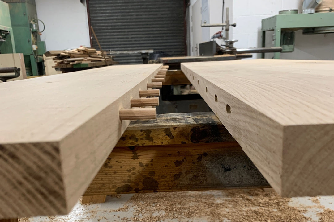 Traditionally Built Solid Oak Table Top