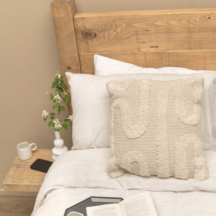 Solid Wood Bedside Shelf