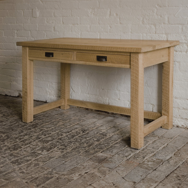 Solid Oak Hallway Console Table