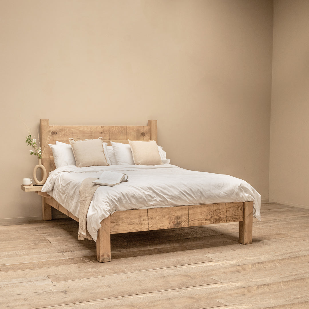 Solid Wood Bed No Footend