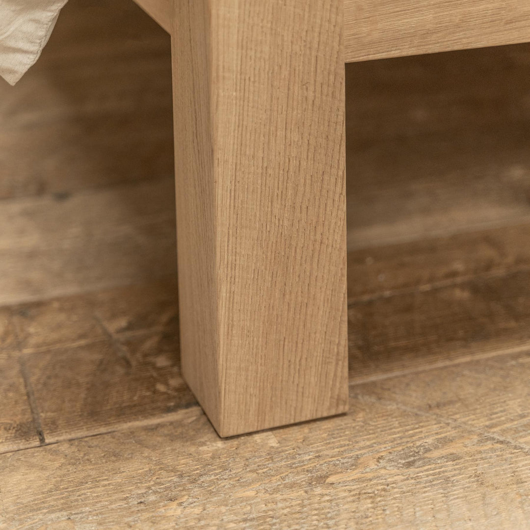 Oak Bed with Footboard