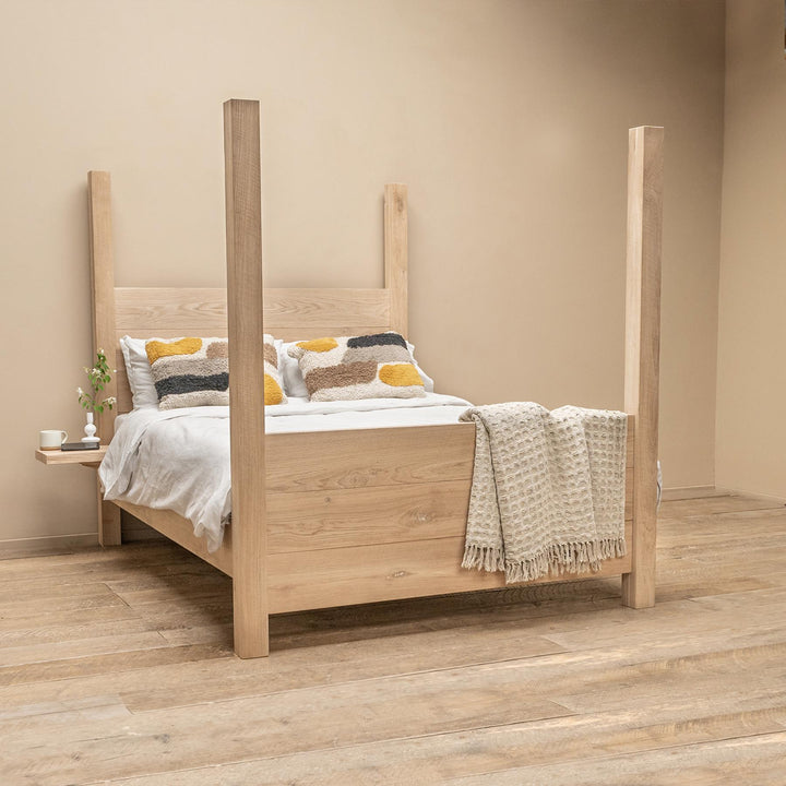 Oak Four Poster Bed