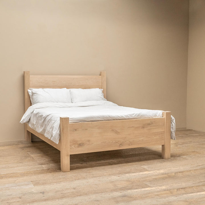 Oak Bed with Footboard