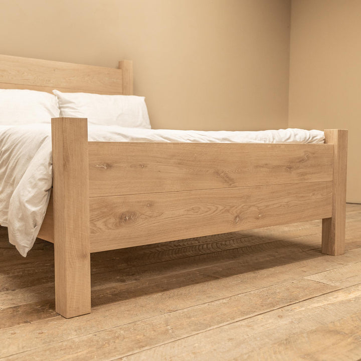 Oak Bed with Footboard