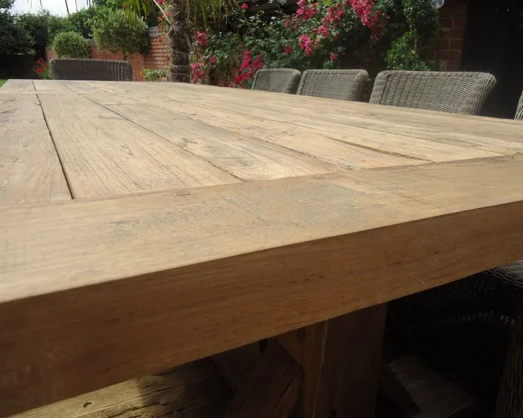 Teak Outdoor Table and Benches