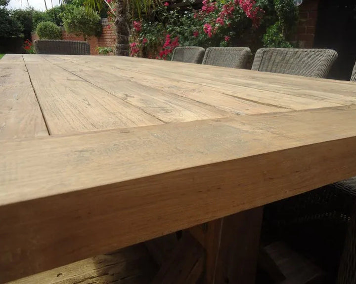 Teak Outdoor Table and Benches