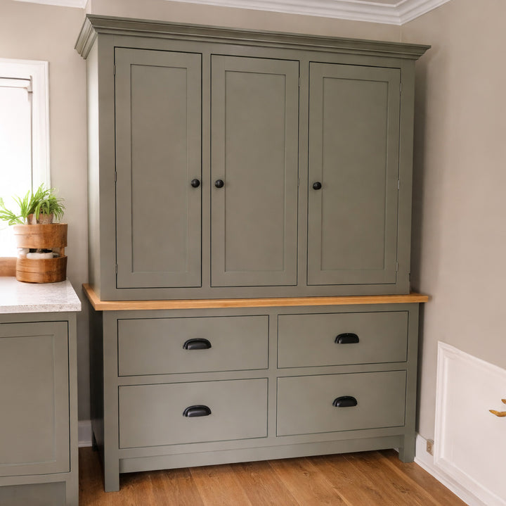 Painted Large Larder Cupboard
