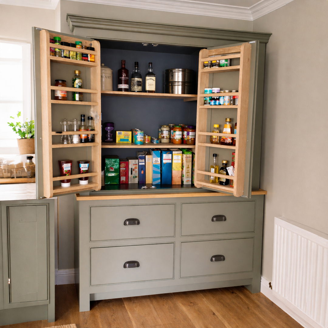 Painted Large Larder Cupboard