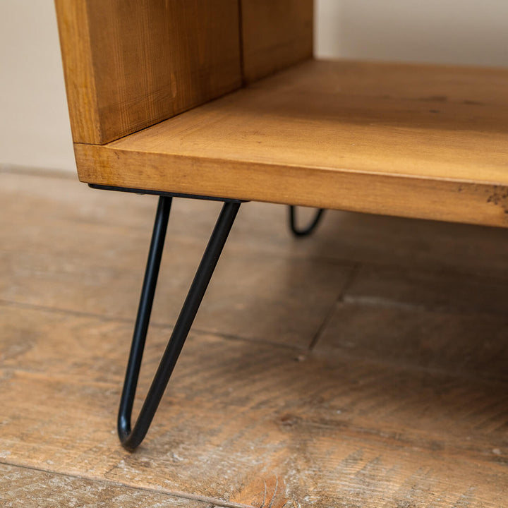 Rustic Wood TV Stand and Media Unit