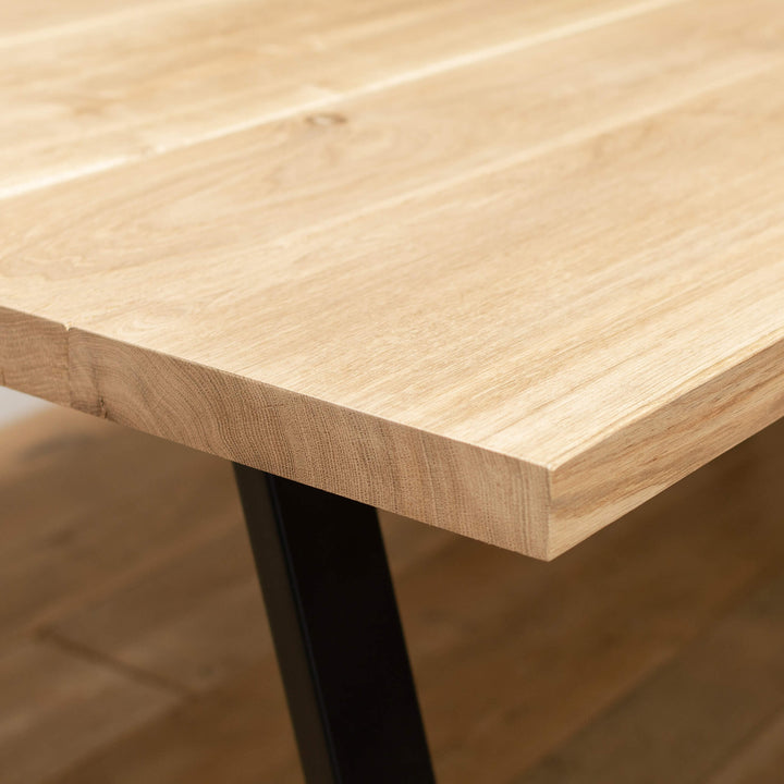solid oak dining tables